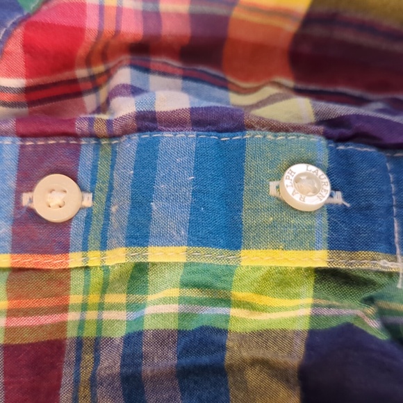 Ralph Lauren plaid cotton romper - Picture 4 of 4